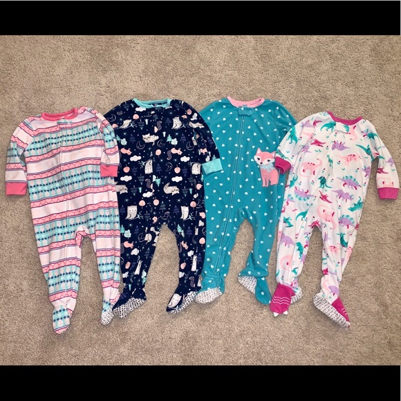 baby girl pajamas 12 months
